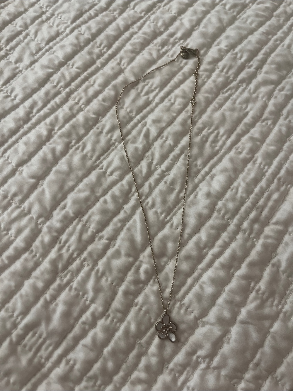 J crew flower necklace